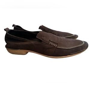 Aketohn Italian Leather Vero Cuoio Slip-On Loafers Moc Stitch Men’s 44.5 (US 11)